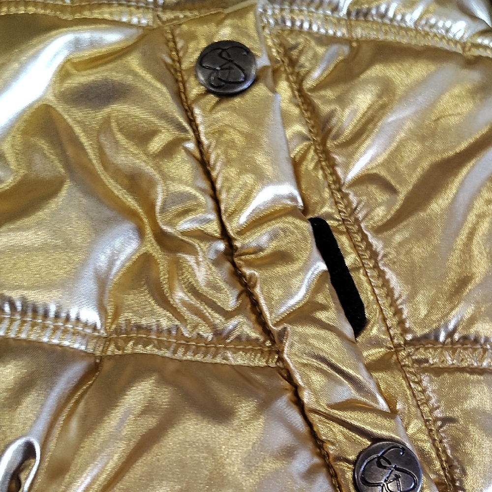 Jessica Simpson Black and Gold Jacket - Picture 3 of 5
